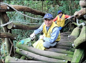 中教大校慶 登山社大坑淨山